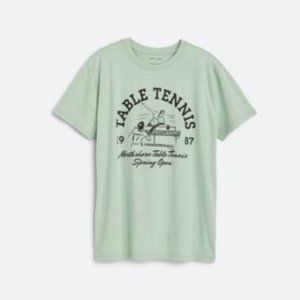 Threads 4 Thoughts Boys Mint Green Table Tennis Graphic Tee